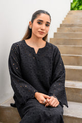 Floral cut three pcs set Bano Ki Gali