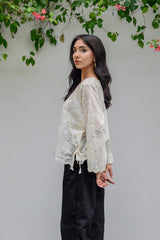 EMBROIDERED LACE TOP Bano Ki Gali