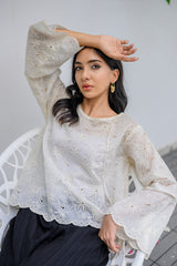 EMBROIDERED LACE TOP Bano Ki Gali