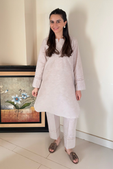 Formal linen suit for women ideal for office or semi-formal settings