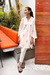 Daily wear linen coord set for women, ideal for casual summer outings