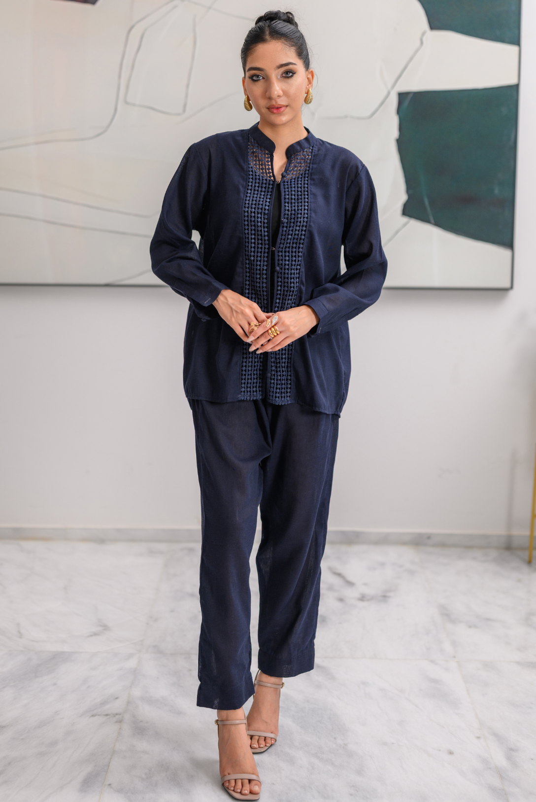 CLASSIC PLEATED TOP Bano Ki Gali