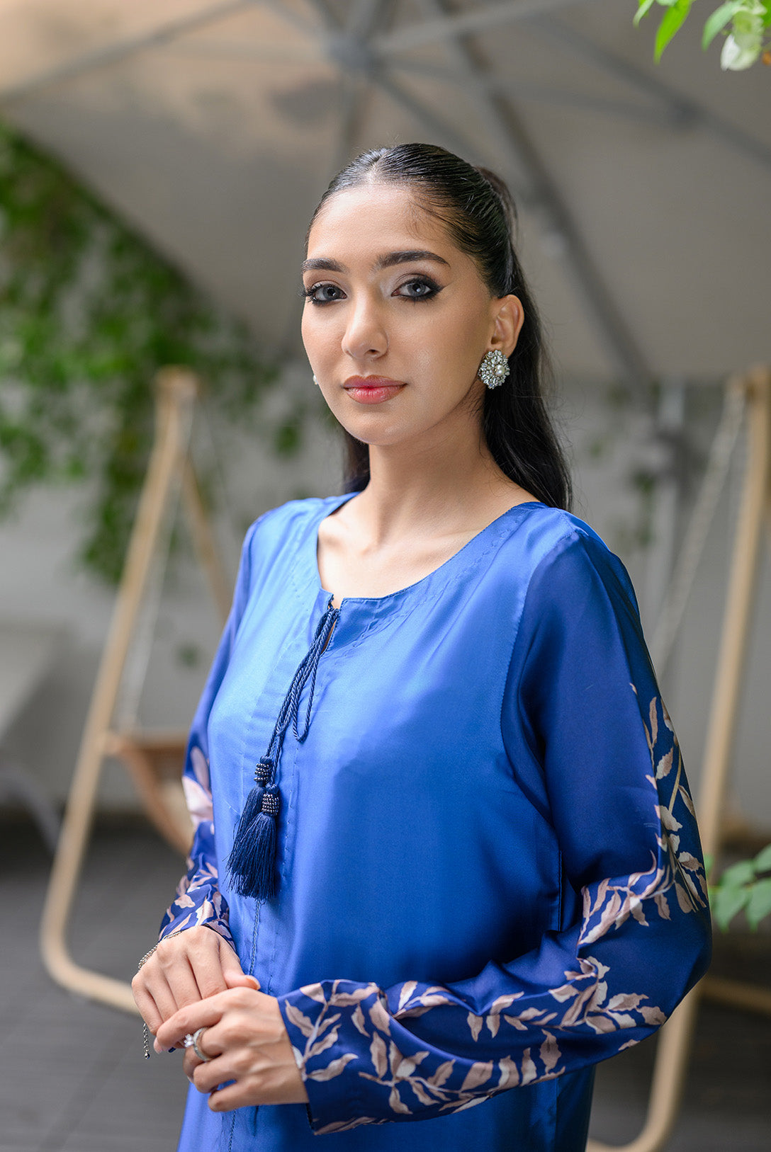 Sapphire 2 Piece Kaftan Set Bano Ki Gali