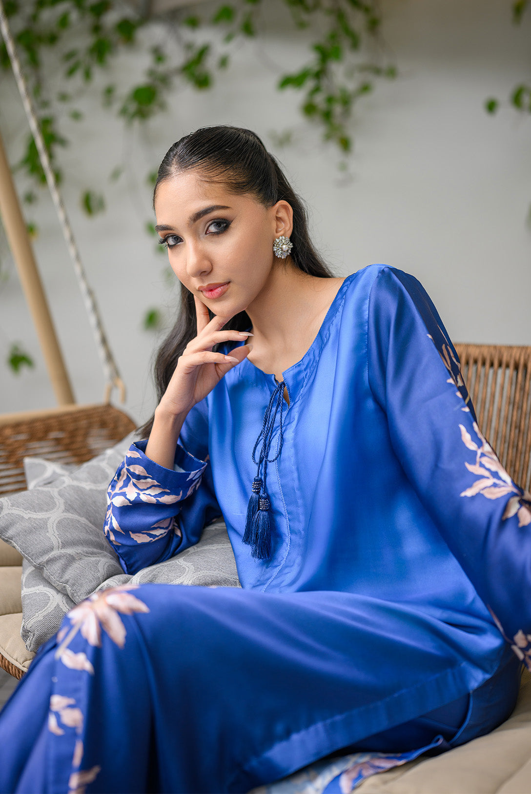 Sapphire 2 Piece Kaftan Set Bano Ki Gali